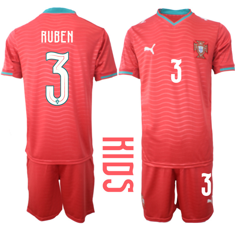 Youth Portugal home #7 style 2026 World Cup Soccer jersey->youth soccer jersey->Youth Jersey